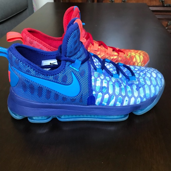 kd fire and ice shoes youth